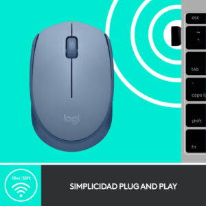 Logitech M171 ratón Ambidextro RF inalámbrico Óptico