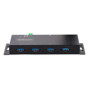 StarTech.com Hub Industrial USB 3.0 de 5Gbps de 4 Puertos - Concentrador USB con Protección de Picos y Descargas ESD - Ladrón USB-A de Montaje en Pared/Escritorio/DIN StarTech.com Hub Industrial USB 3.0 de 5Gbps de 4 Puertos - Concentrador USB con Protección de Picos y Descargas ESD - Ladrón USB-A de Montaje en Pared/Escritorio/DIN