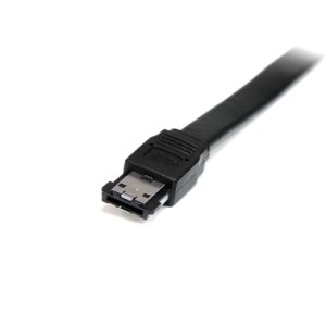Alternative view of StarTech.com Cable de 1,8m eSATA Externo Blindado - Macho a Macho