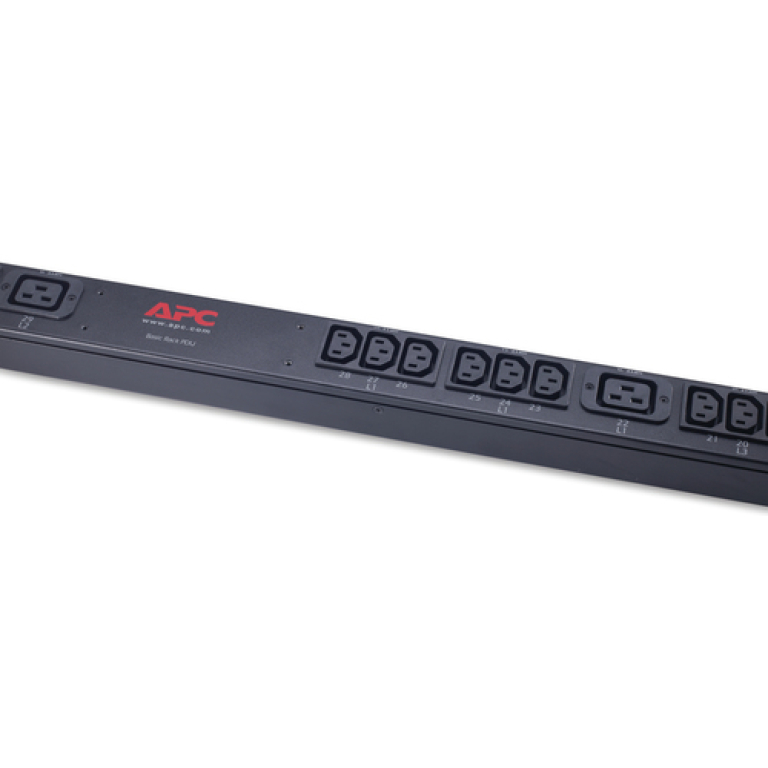 APC Rack PDU, Basic, Zero U, 11 kW, 230V, (36) C13 & (6) C19 unidad de distribución de energía (PDU) 42 salidas AC 0U Negro Zero U