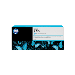 HP Cartucho de tinta DesignJet 771C cian claro de 775 ml