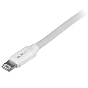 StarTech.com Cable de 2m Lightning de 8 Pin a USB A 2.0 para Apple iPod iPhone 5 iPad - Blanco StarTech.com Cable de 2m Lightning de 8 Pin a USB A 2.0 para Apple iPod iPhone 5 iPad - Blanco