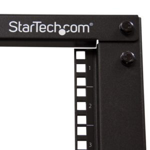 StarTech.com Rack de Marco Abierto con Profundidad Ajustable de 4 Columnas 12U y 19 Pulgadas con Ruedas/Niveladores y Anillas de Gestión de Cableado - Armario Rack Autoportante con Ruedas - (4POSTRACK12U) StarTech.com Rack de Marco Abierto con Profundidad Ajustable de 4 Columnas 12U y 19 Pulgadas con Ruedas/Niveladores y Anillas de Gestión de Cableado - Armario Rack Autoportante con Ruedas - (4POSTRACK12U)