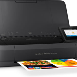 HP OfficeJet Impresora multifunción portátil 250, Impresión, copia, escáner, AAD de 10 hojas