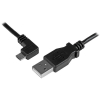 StarTech.com Cable de 0,5m Micro USB Acodado a la Izquierda para Carga y Sincronización de Smartphones o Tablets StarTech.com Cable de 0,5m Micro USB Acodado a la Izquierda para Carga y Sincronización de Smartphones o Tablets