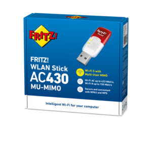 FRITZ!WLAN Stick AC 430 MU-MIMO International 583 Mbit/s FRITZ!WLAN Stick AC 430 MU-MIMO International 583 Mbit/s
