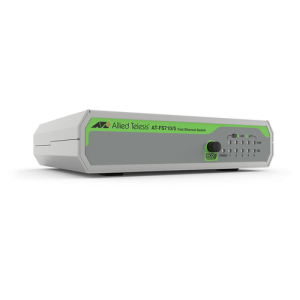 Allied Telesis FS710/5 No administrado Fast Ethernet (10/100) Verde, Gris