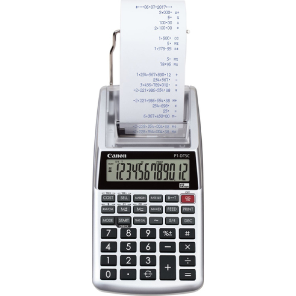 Canon P1-DTSC II EMEA HWB calculadora Escritorio Calculadora de impresión Gris