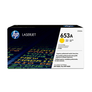 HP Cartucho de tóner original LaserJet 653A amarillo
