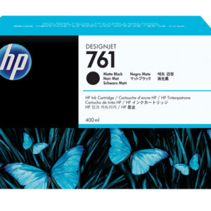HP Cartucho de tinta DesignJet 761 negro mate de 400 ml