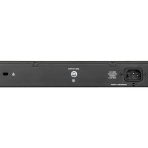 D-Link DGS-1100-16V2 switch Gestionado L2 Gigabit Ethernet (10/100/1000) Negro