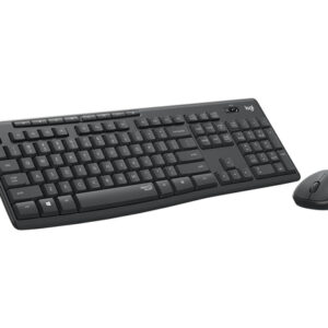 Logitech MK295 Silent Wireless Combo teclado Ratón incluido RF inalámbrico Portugués Grafito Logitech MK295 Silent Wireless Combo teclado Ratón incluido RF inalámbrico Portugués Grafito