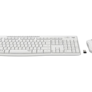 Logitech MK295 Silent Wireless Combo teclado Ratón incluido RF inalámbrico QWERTY Nórdico Blanco Logitech MK295 Silent Wireless Combo teclado Ratón incluido RF inalámbrico QWERTY Nórdico Blanco