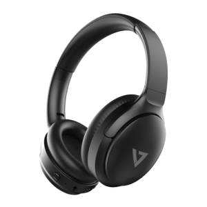 V7 HB800ANC auricular y casco Auriculares Inalámbrico Diadema Llamadas/Música USB Tipo C Bluetooth Negro