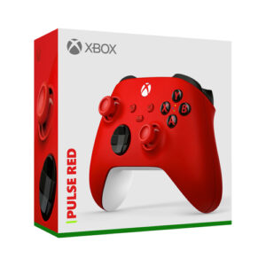 Microsoft Pulse Red Rojo Bluetooth/USB Gamepad Analógico/Digital Xbox, Xbox One, Xbox Series S, Xbox Series X