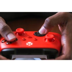 Microsoft Pulse Red Rojo Bluetooth/USB Gamepad Analógico/Digital Xbox, Xbox One, Xbox Series S, Xbox Series X