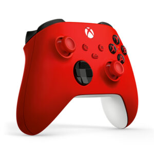 Microsoft Pulse Red Rojo Bluetooth/USB Gamepad Analógico/Digital Xbox, Xbox One, Xbox Series S, Xbox Series X
