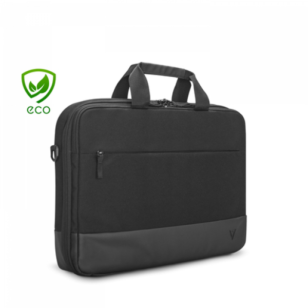 V7 CCP16-ECO-BLK maletines para portátil 40,6 cm (16") Maletín Negro