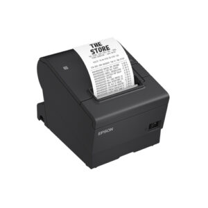 Epson TM-T88VII (132): USB, Ethernet, PoweredUSB, Black