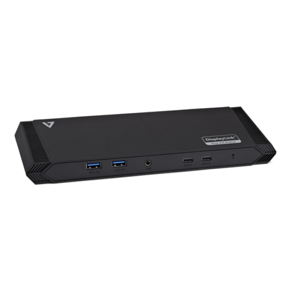 V7 DOCKUSBC Acoplamiento USB 3.2 Gen 1 (3.1 Gen 1) Type-A Negro