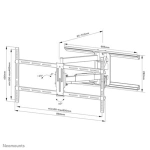 Neomounts by Newstar soporte de pared para tv Neomounts by Newstar soporte de pared para tv