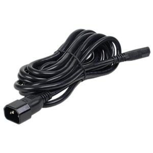 POWER CORD D 2.5M BLACK BTOP