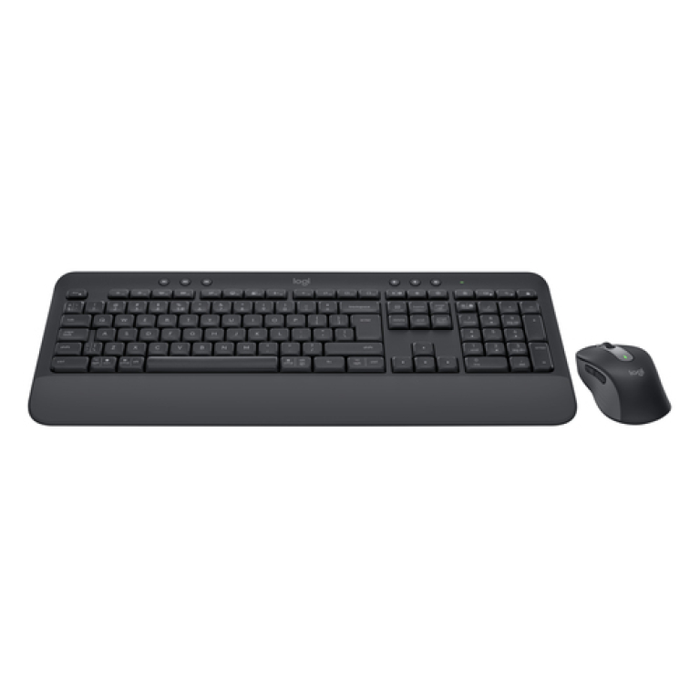 Logitech Signature MK650 Combo For Business teclado Ratón incluido RF Wireless + Bluetooth QWERTY Danés, Finlandés, Noruego, Sueco Grafito Finlandés