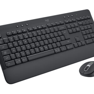 Logitech Signature MK650 Combo For Business teclado Ratón incluido RF Wireless + Bluetooth QWERTY Danés, Finlandés, Noruego, Sueco Grafito Noruego