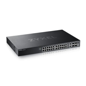 Zyxel XGS2220-30 Gestionado L3 Gigabit Ethernet (10/100/1000) Negro