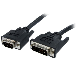 StarTech.com Cable de 3m de DVI-A a VGA Macho a Macho - Analógico Análogo Adaptador de Monitor Pantalla