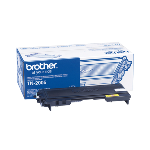 Brother TN-2005 Toner Cartridge cartucho de tóner Original Negro