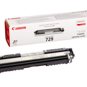 Canon 729 BK cartucho de tóner 1 pieza(s) Original Negro