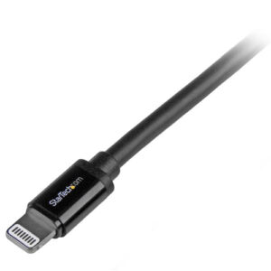 StarTech.com Cable 2m Lightning 8 Pin a USB A 2.0 para Apple iPod iPhone 5 iPad - Negro StarTech.com Cable 2m Lightning 8 Pin a USB A 2.0 para Apple iPod iPhone 5 iPad - Negro