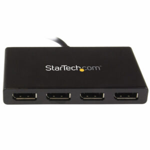 StarTech.com Splitter Multiplicador Mini DP a 4 puertos DisplayPort - Hub MST