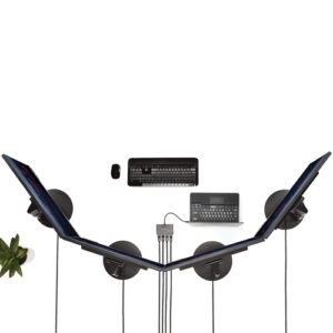 StarTech.com Splitter Multiplicador Mini DP a 4 puertos DisplayPort - Hub MST