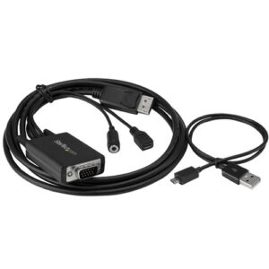 StarTech.com Cable Adaptador de 2m DisplayPort a VGA con Audio
