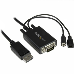 StarTech.com Cable Adaptador de 2m DisplayPort a VGA con Audio