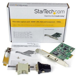 StarTech.com PEXHDCAP2 dispositivo para capturar video Interno PCIe StarTech.com PEXHDCAP2 dispositivo para capturar video Interno PCIe