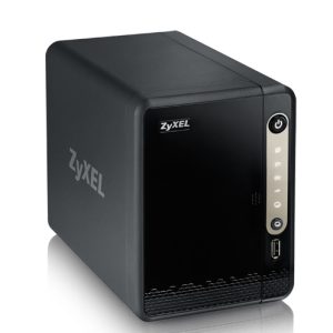 Alternative view of Zyxel NAS326 NAS Mini Tower Ethernet Negro