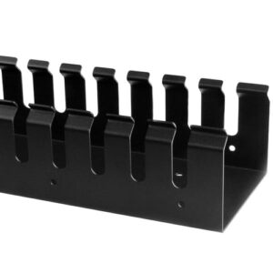 StarTech.com Gestor Organizador Vertical de Cableado con Lengüetas - 0U - 91cm StarTech.com Gestor Organizador Vertical de Cableado con Lengüetas - 0U - 91cm