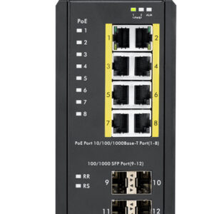 Zyxel RGS200-12P Gestionado L2 Gigabit Ethernet (10/100/1000) Energía sobre Ethernet (PoE) Negro Zyxel RGS200-12P Gestionado L2 Gigabit Ethernet (10/100/1000) Energía sobre Ethernet (PoE) Negro