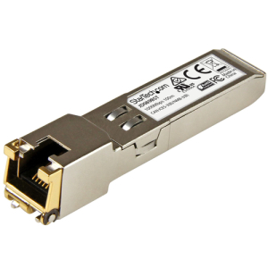 StarTech.com Módulo Transceptor SFP Compatible con el Modelos JD089B de HPE - 1000BASE-T - SFP a RJ45 Cat6 / Cat5e - SFP Ethernet Gigabit de 1Gb - RJ45 - 100m - HPE 5820AF