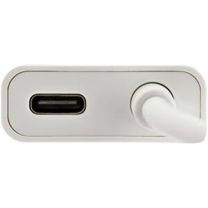 StarTech.com Adaptador Gráfico USB-C a HDMI con Entrega de Potencia - Adaptador de Vídeo USBC a HDMI con Power Delivery - 4K 60Hz - Blanco