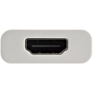 StarTech.com Adaptador Gráfico USB-C a HDMI con Entrega de Potencia - Adaptador de Vídeo USBC a HDMI con Power Delivery - 4K 60Hz - Blanco