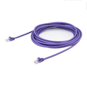 StarTech.com Cable de Red de 7m Púrpura Cat5e Ethernet RJ45 sin Enganches