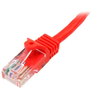 StarTech.com Cable de Red de 7m Rojo Cat5e Ethernet RJ45 sin Enganches