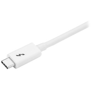 StarTech.com Cable de 2m Thunderbolt 3 Blanco - Cable Compatible con USB-C y DisplayPort - USB Tipo C StarTech.com Cable de 2m Thunderbolt 3 Blanco - Cable Compatible con USB-C y DisplayPort - USB Tipo C