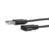 StarTech.com Cable de 1m USB-A a USB-C Acodado a la Derecha - Cable Adaptador USB A a USB Tipo C en Ángulo a la Derecha