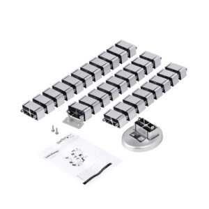 StarTech.com CMVBMOD organizador de cables Escritorio Pasacables Plata 1 pieza(s) StarTech.com CMVBMOD organizador de cables Escritorio Pasacables Plata 1 pieza(s)