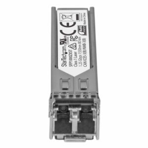 Alternative view of StarTech.com Módulo Transceptor SFP Compatible con MSA sin Codificar - 1000BASE-ZX - Fibra Monomodo (SMF) de 1GbE - SFP Ethernet Gigabit de 1Gb - LC - 70km - 1550nm - DDM
